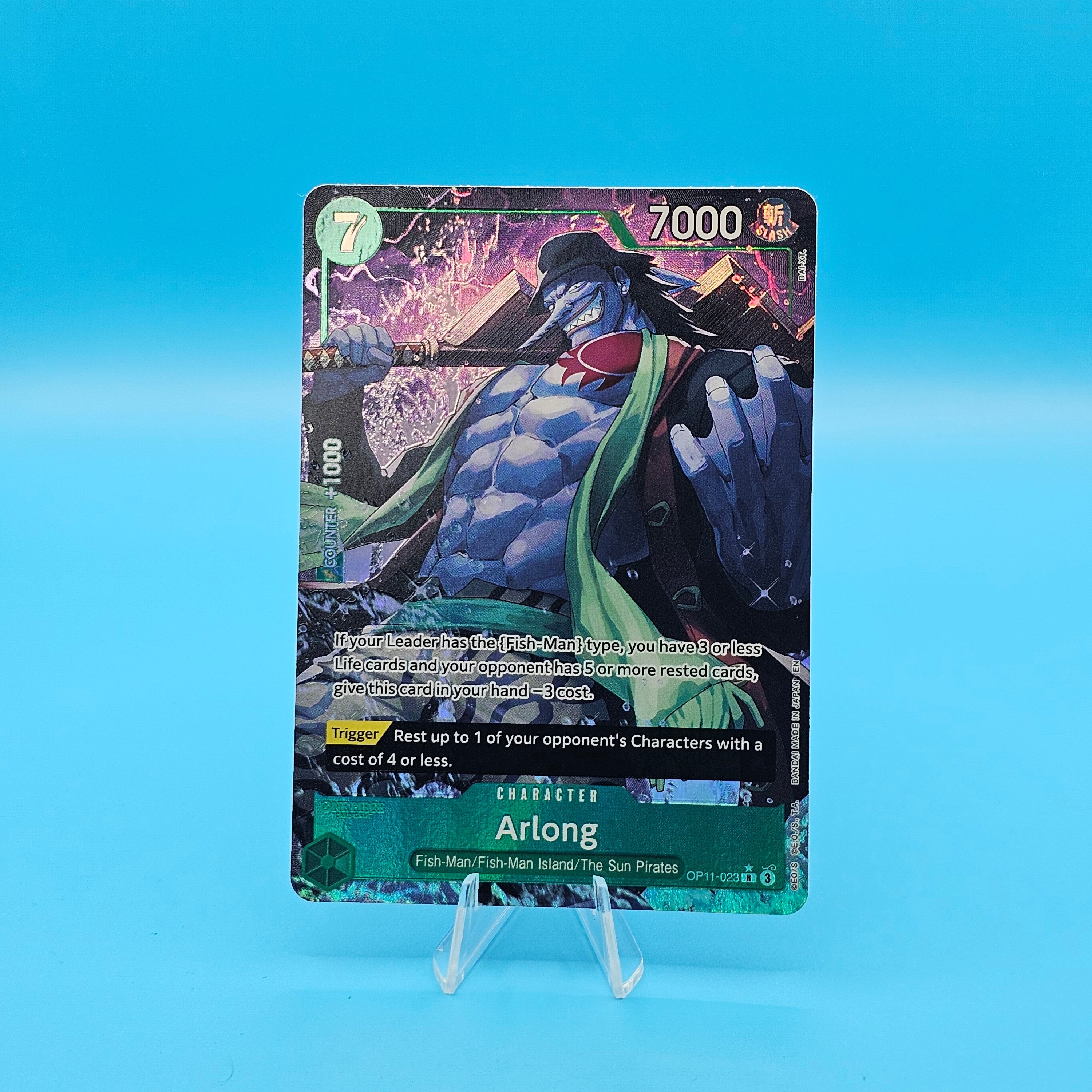 AA - OP11-23 - Arlong (Alternate Art) - EN-Raw