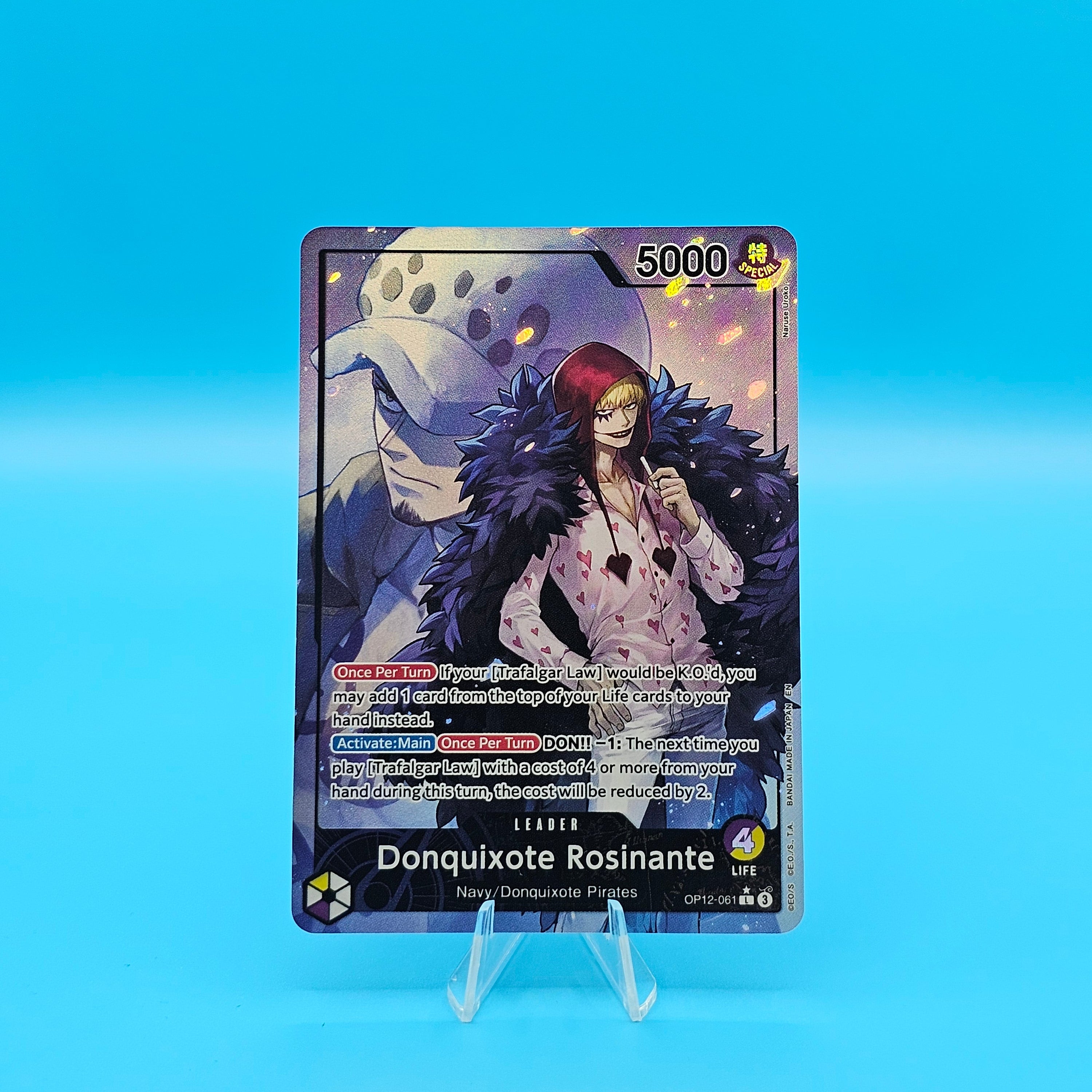 AA - Donquixote Rosinante - OP12-061 (Alternate Art) - EN - Raw