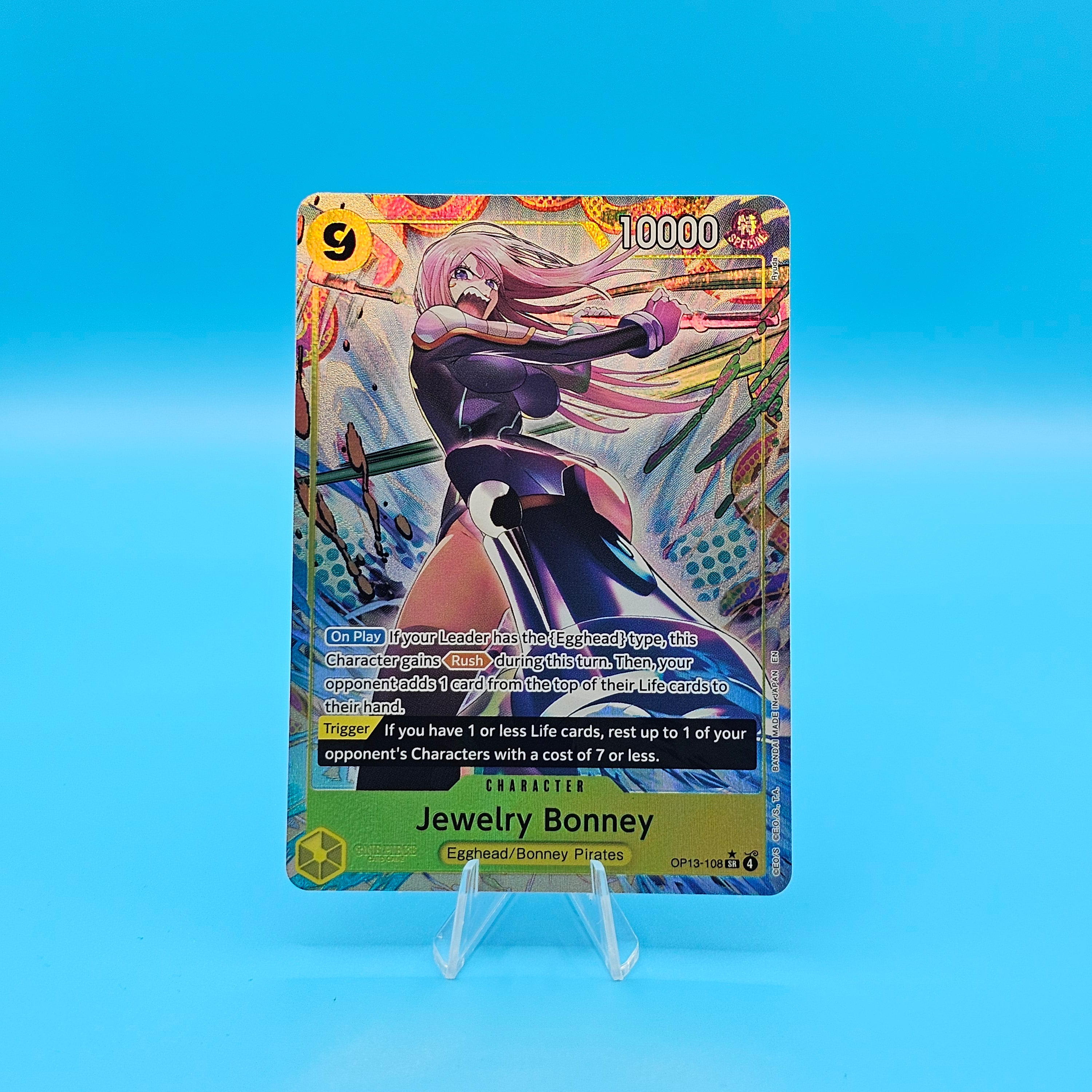 AA - Jewelry Bonney - OP13-108 (Alternate Art) - EN - Raw