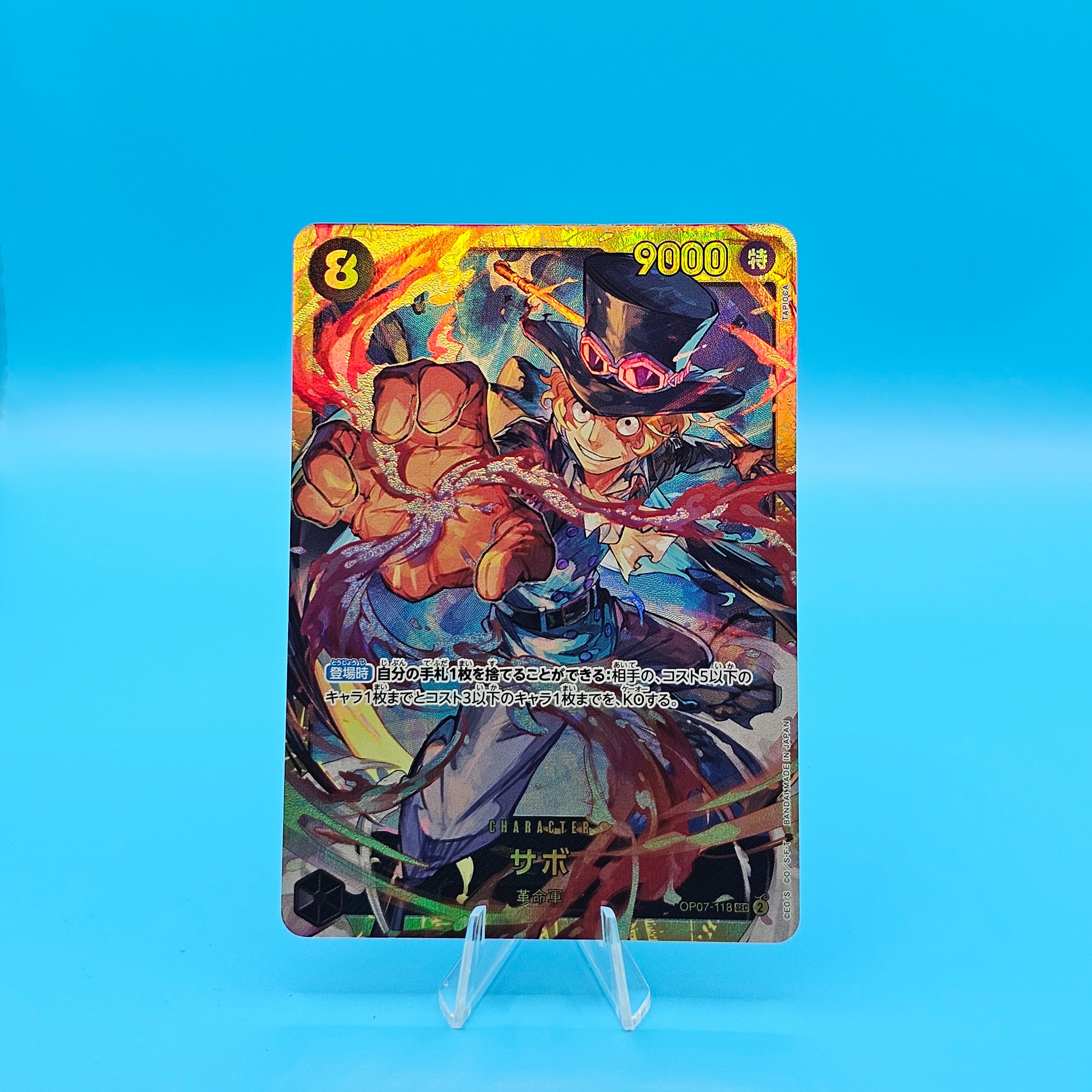 SEC - PRB02 OP07 - 118 - Sabo (Reprint) - JP - Raw