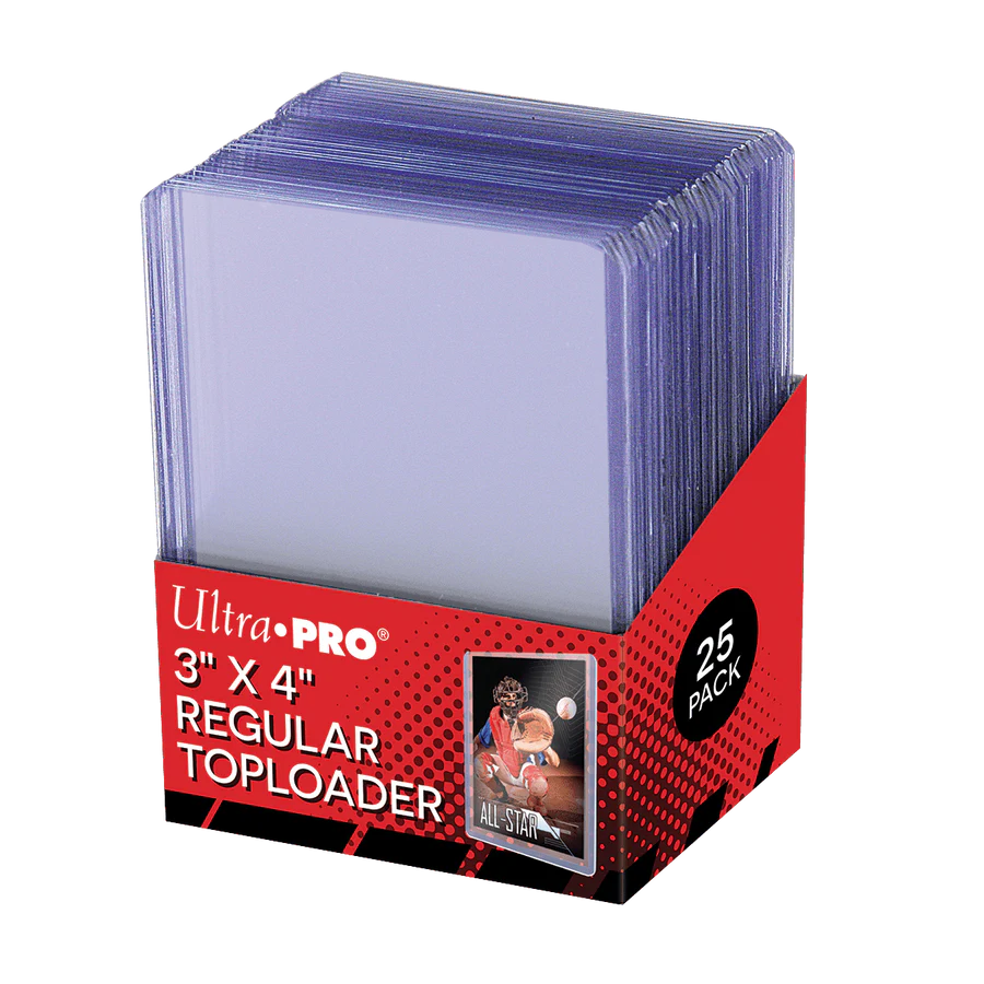 UltraPRO 3" x 4" Clear Regular Toploaders