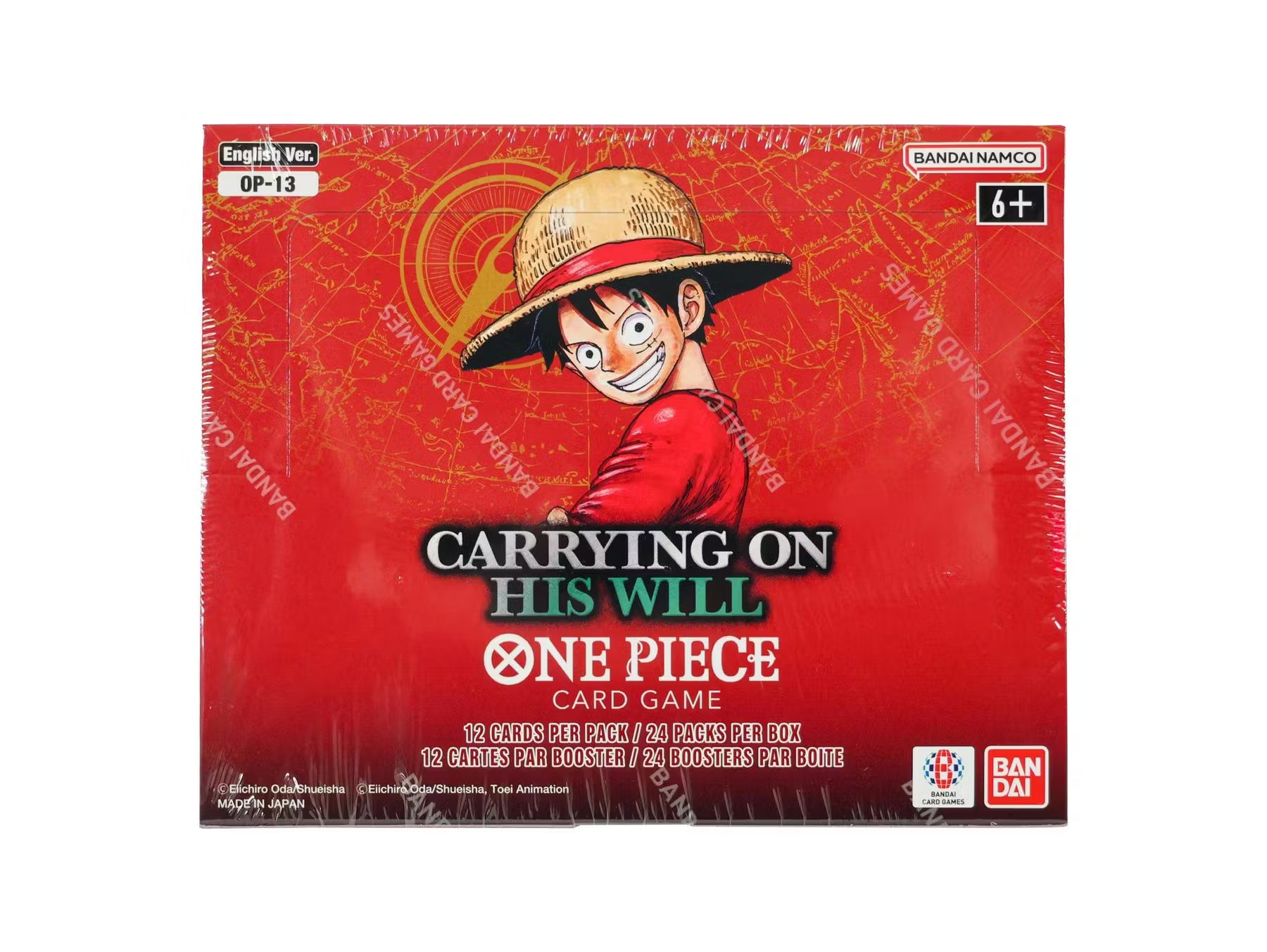 One Piece TCG: Carrying on his will - OP13 - EN Booster Box