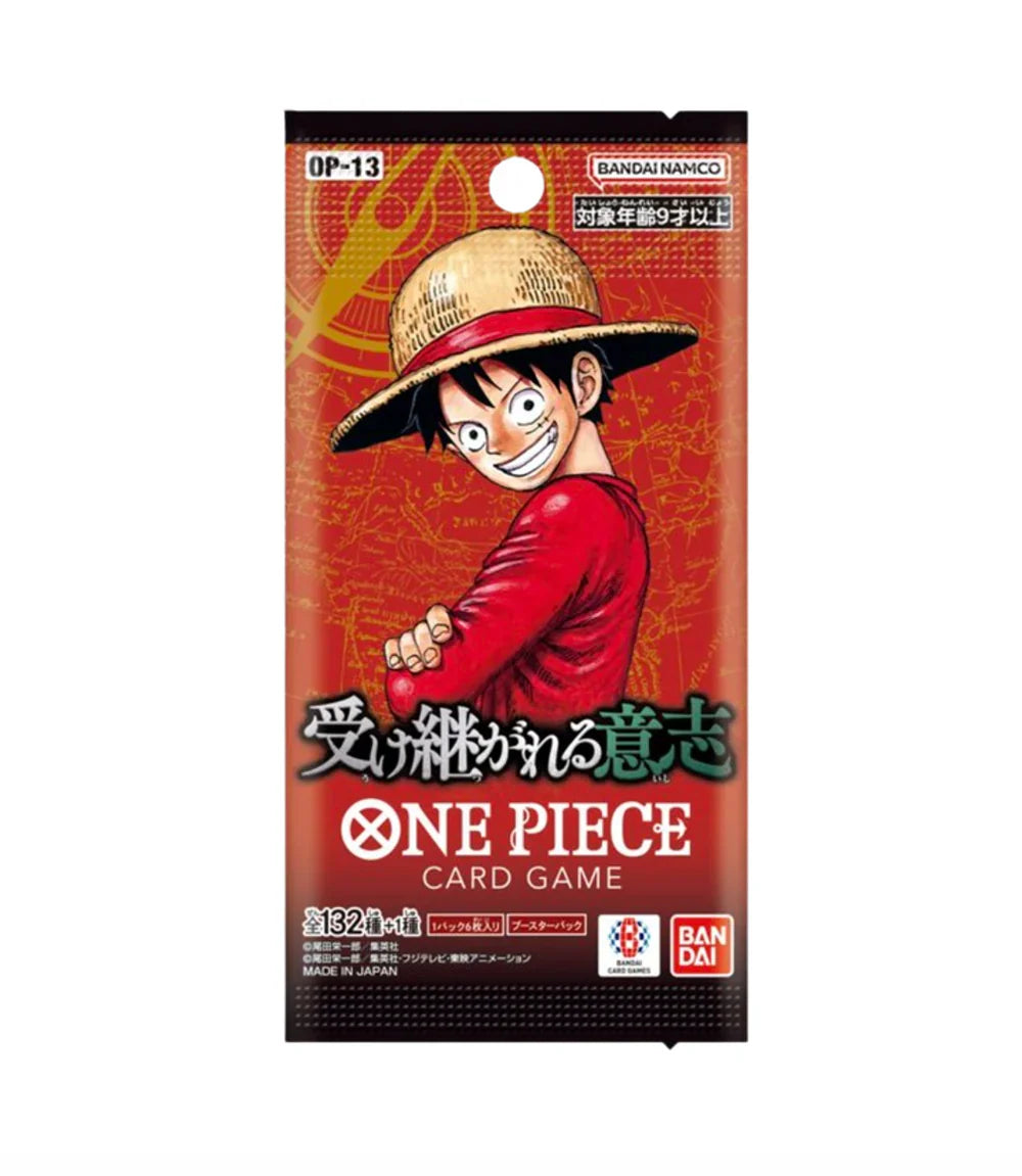 One Piece TCG: Carrying On His Will OP-13 JP Booster Box