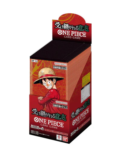 One Piece TCG: Carrying On His Will OP-13 JP Booster Box