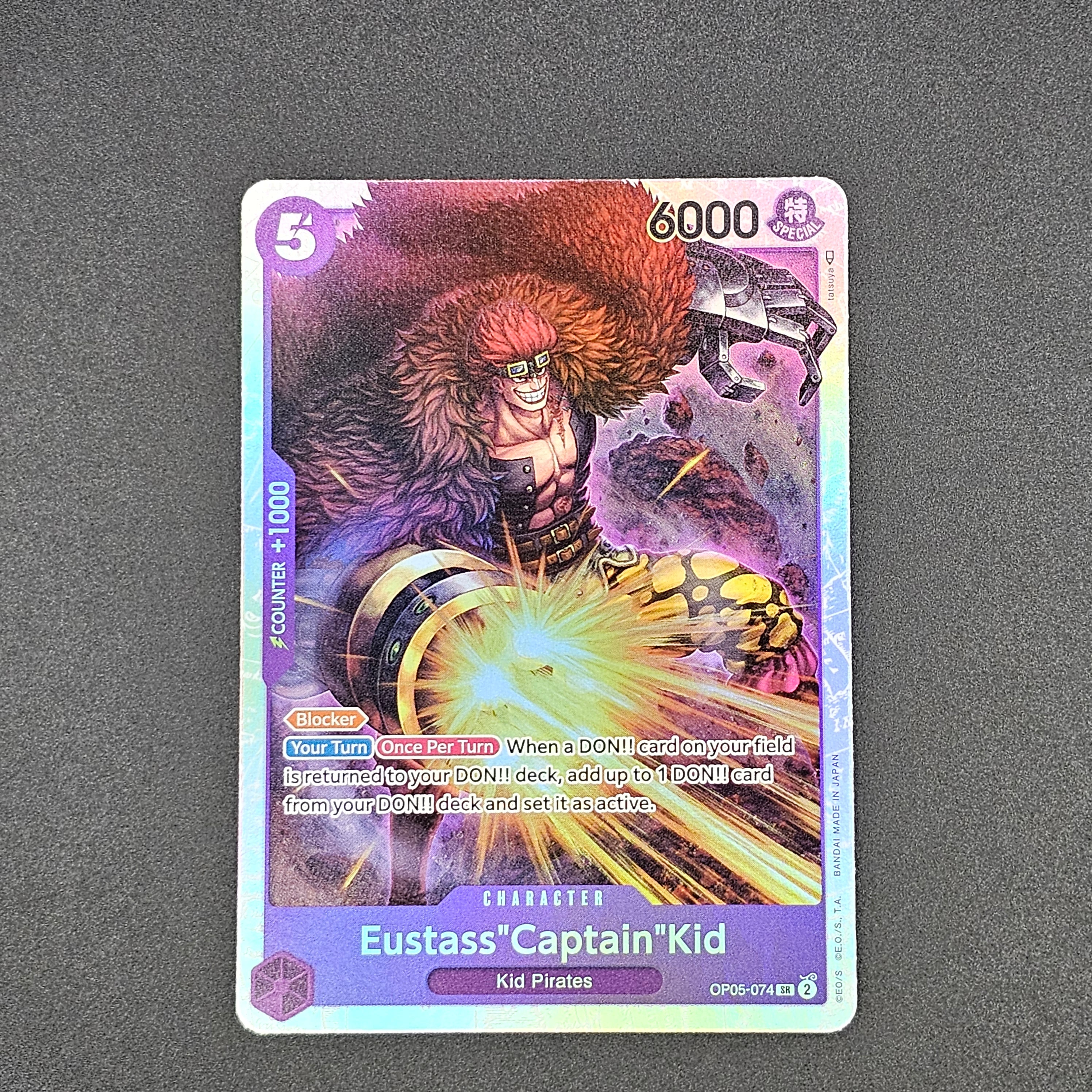 SR - OP05-074 - Eustass"Captain"Kid - EN - Raw