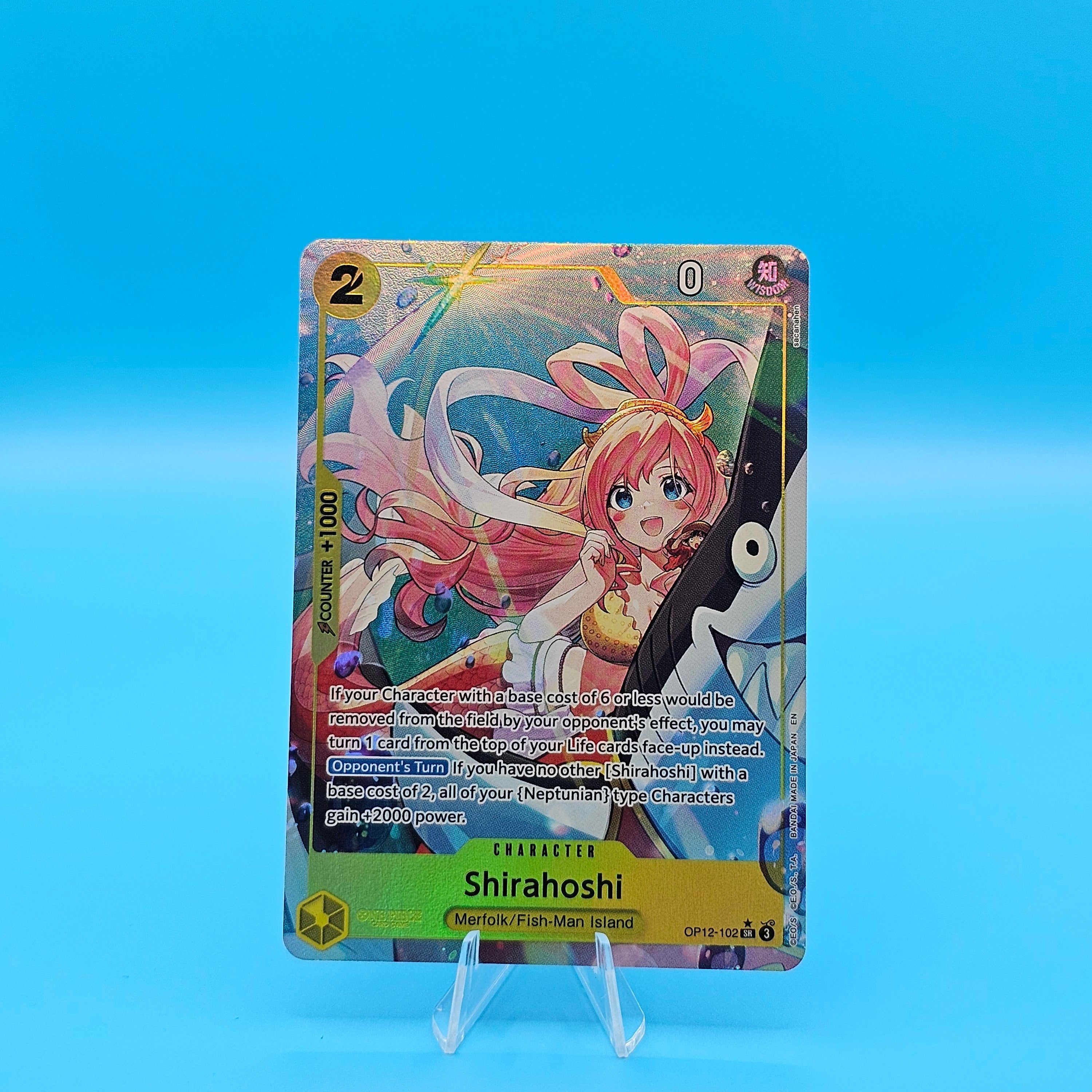 AA - Shirahoshi - OP12-102 (Alternate Art) - EN - Raw