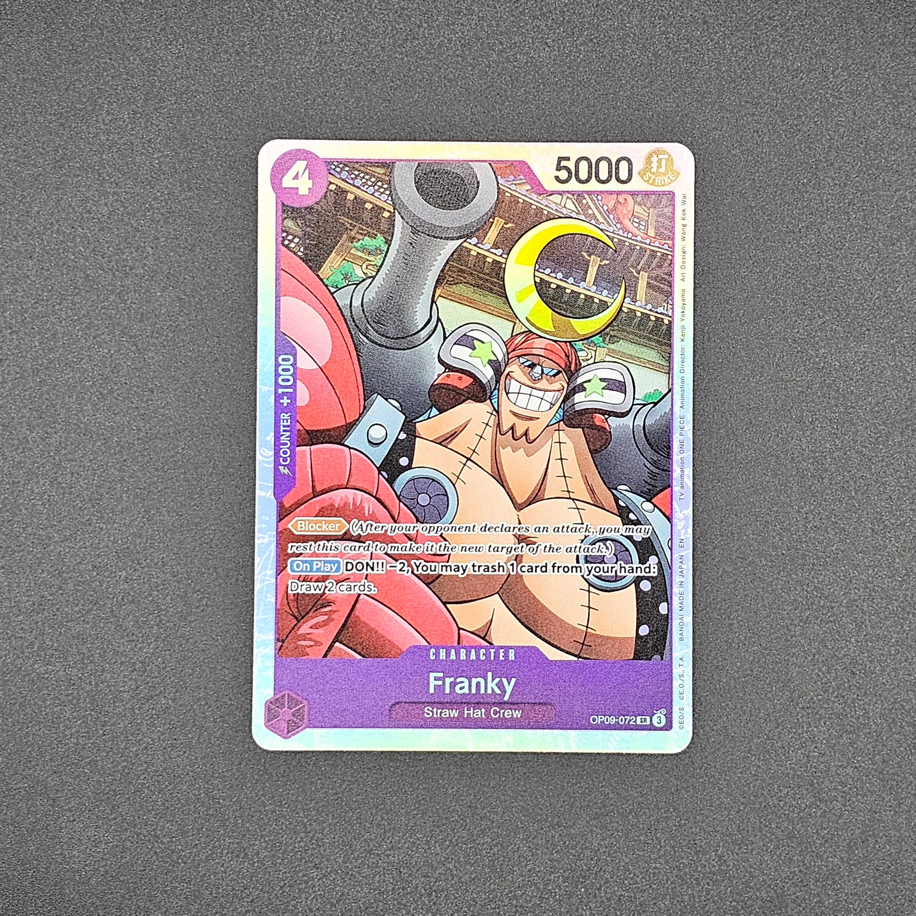 SR - OP09-072 - Franky - EN - Raw