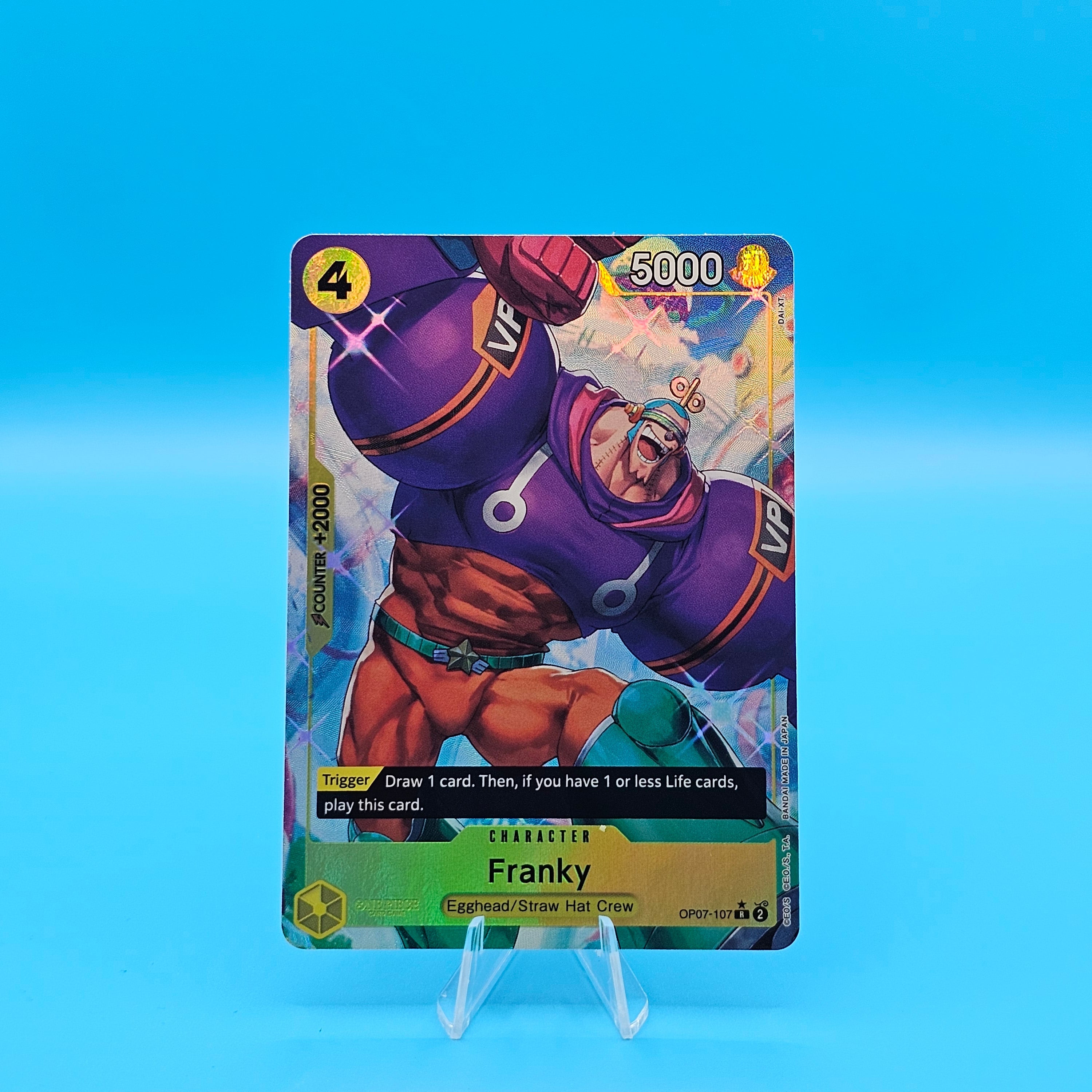 AA - Franky - OP07-107 (Alternate Art) - EN - Raw