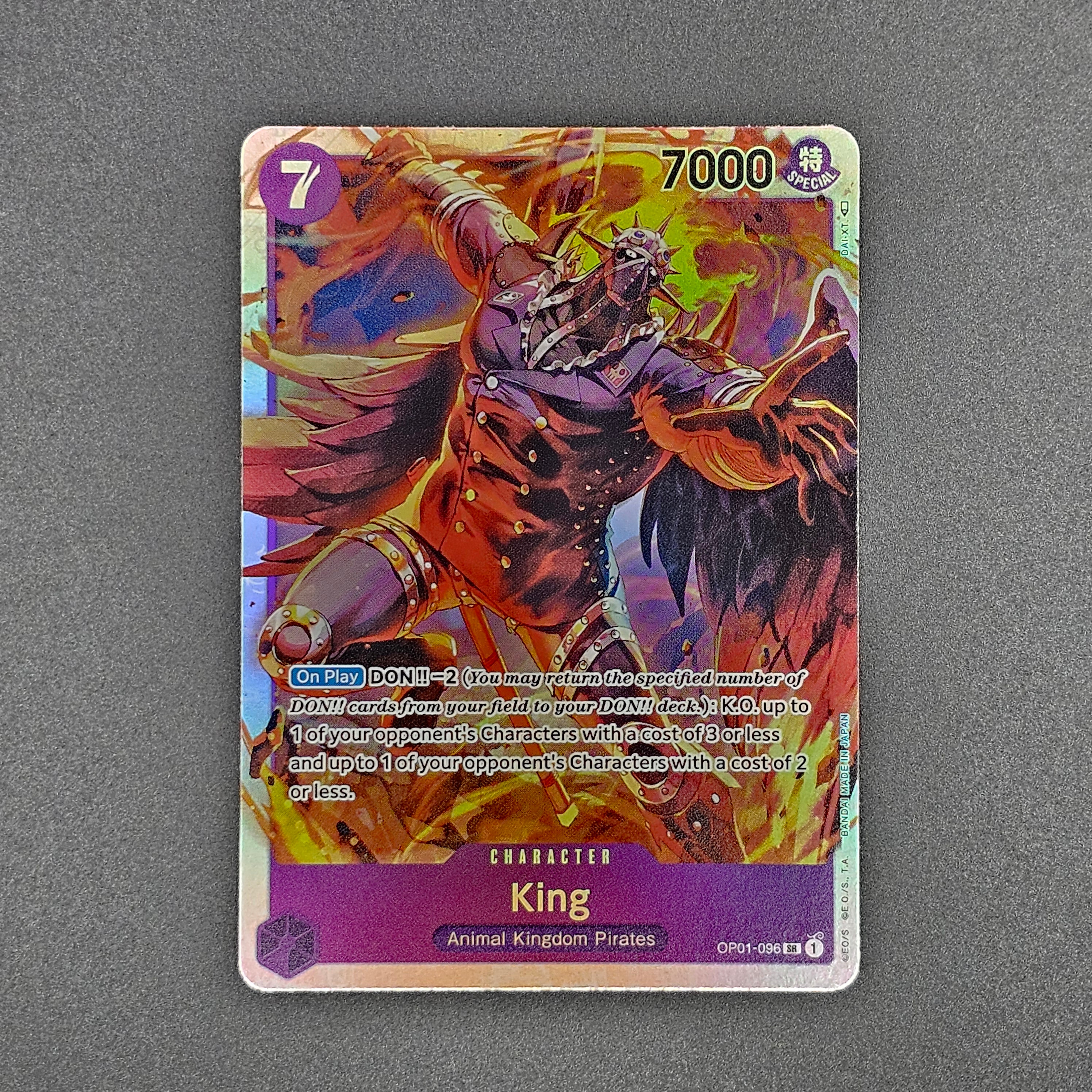 SR - OP01-096 - King - EN - Raw