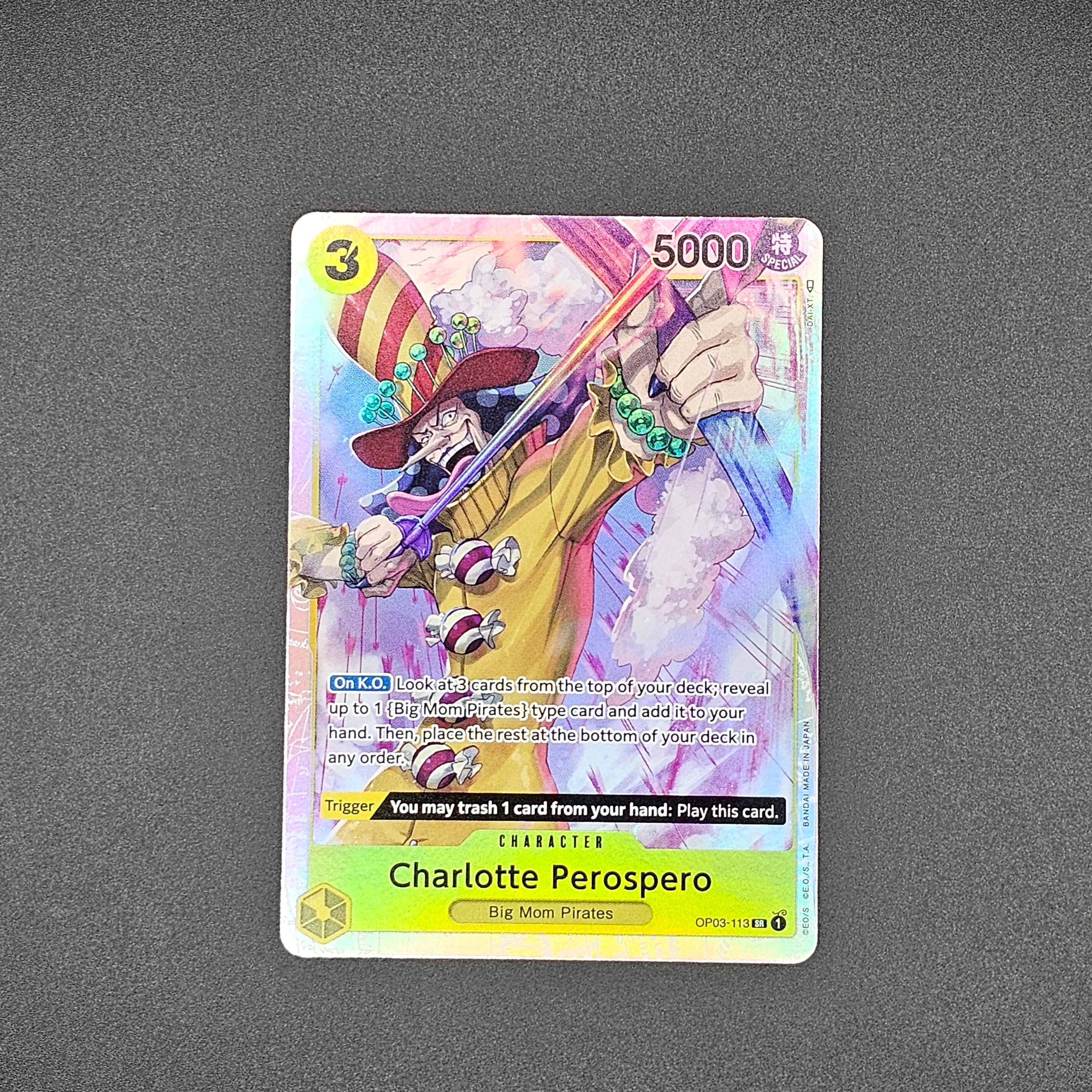 SR - OP03-113 - Charlotte Perospero (Reprint) - EN - Raw