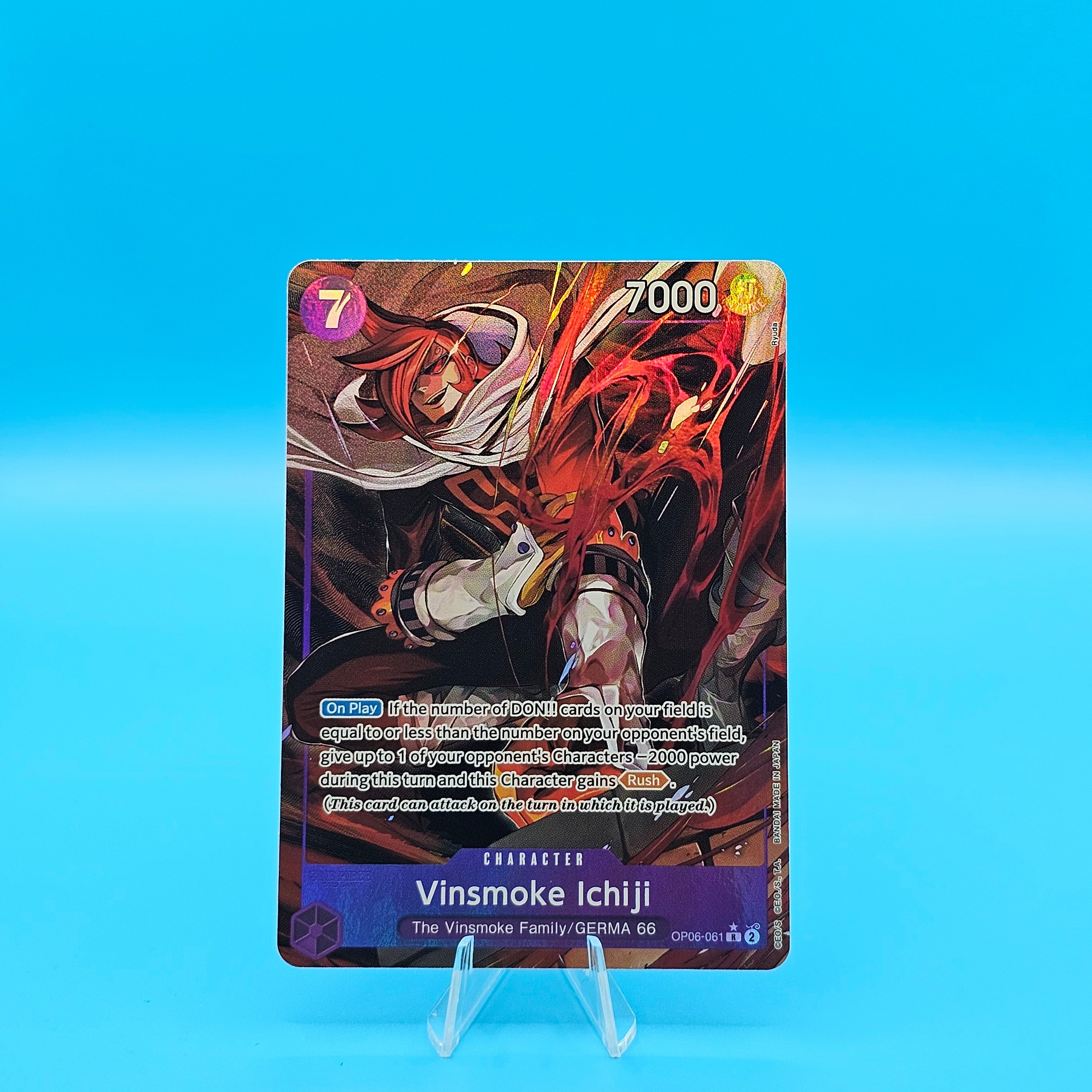 AA -Vinsmoke Ichiji - OP06-061 (Alternate Art) - EN - Raw