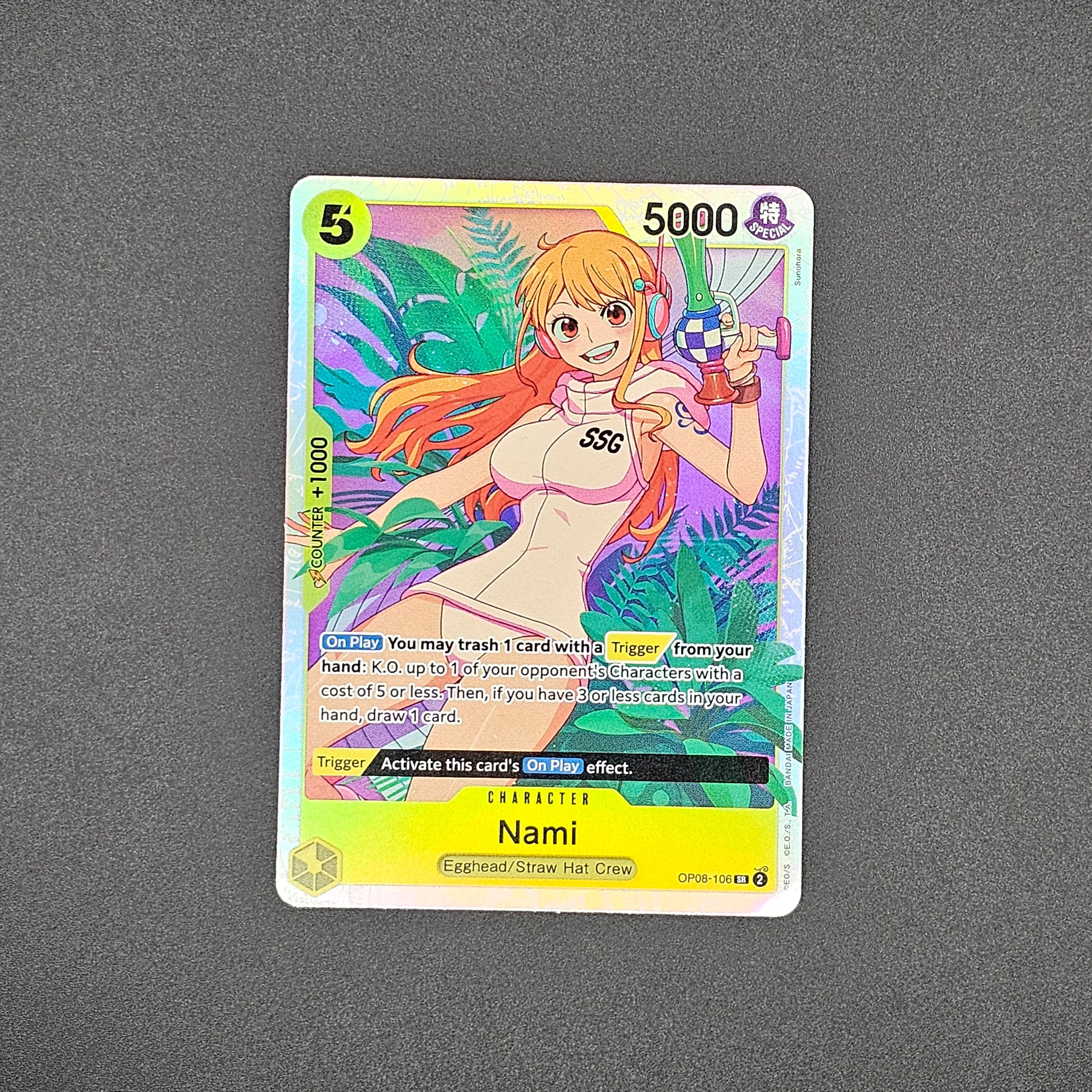 SR - OP08-106 - Nami - EN - Raw