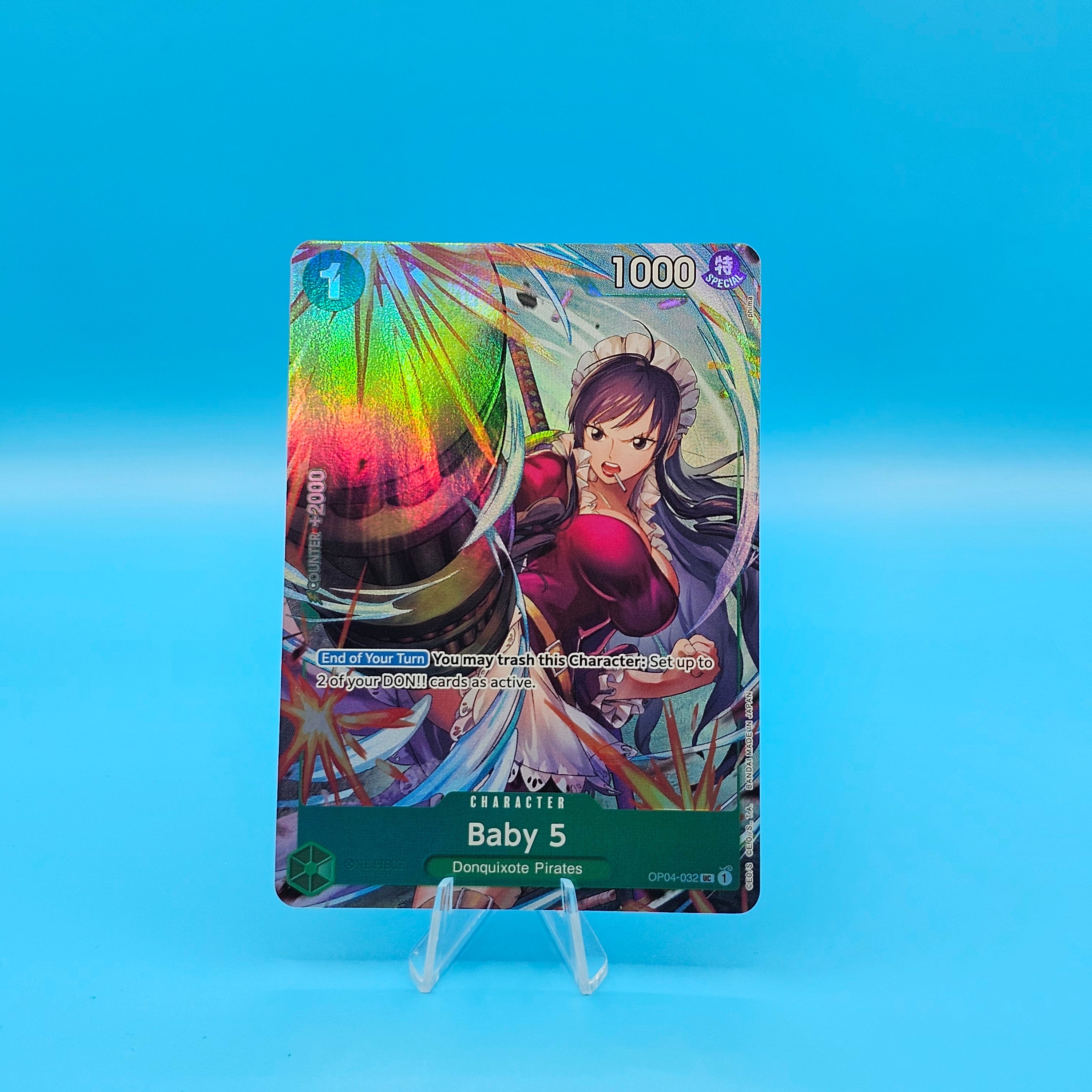 AA - Baby 5 - OP04-032 (Premium Card Collection)- EN - Raw