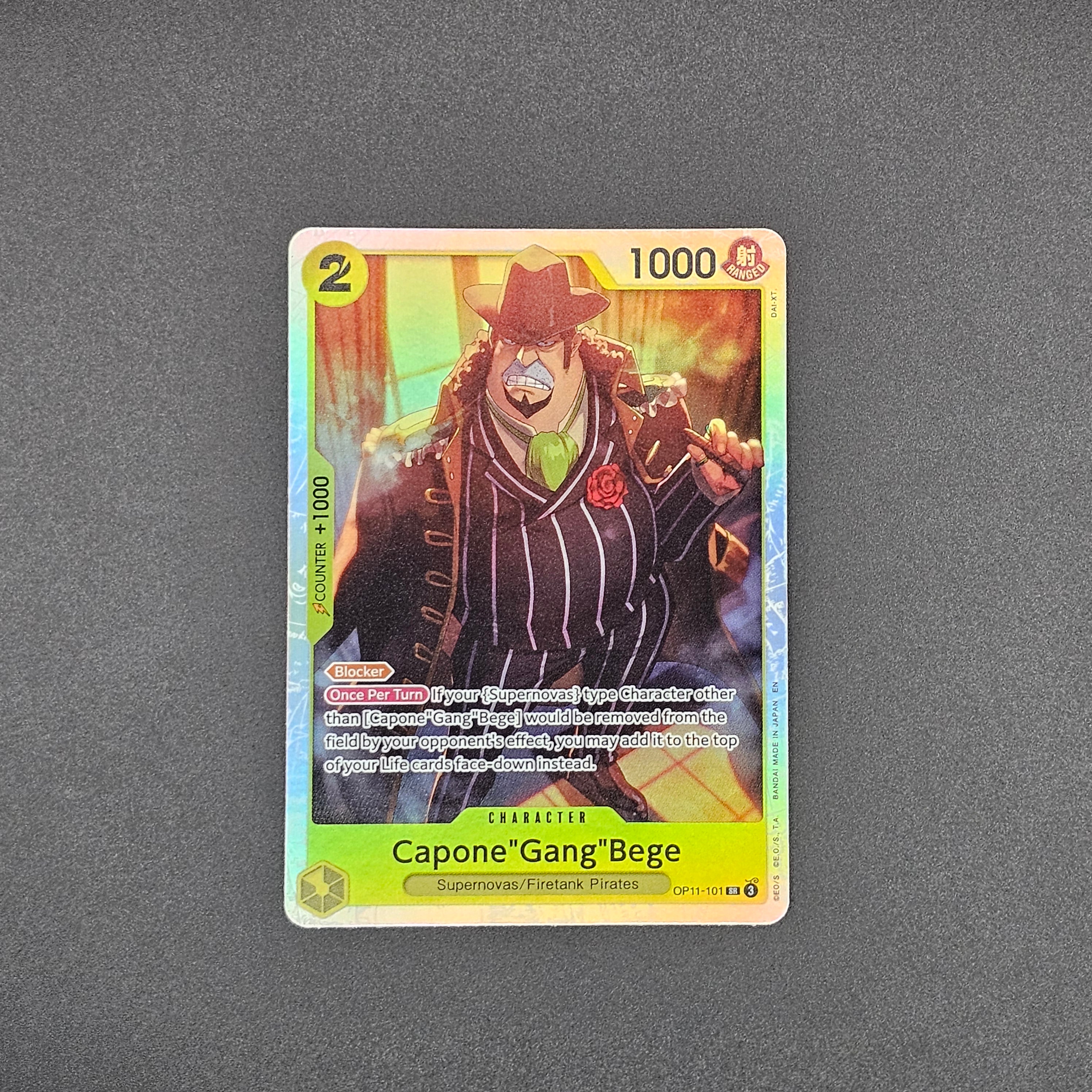 SR - OP11-101 - Capone"Gang"Bege - EN - Raw