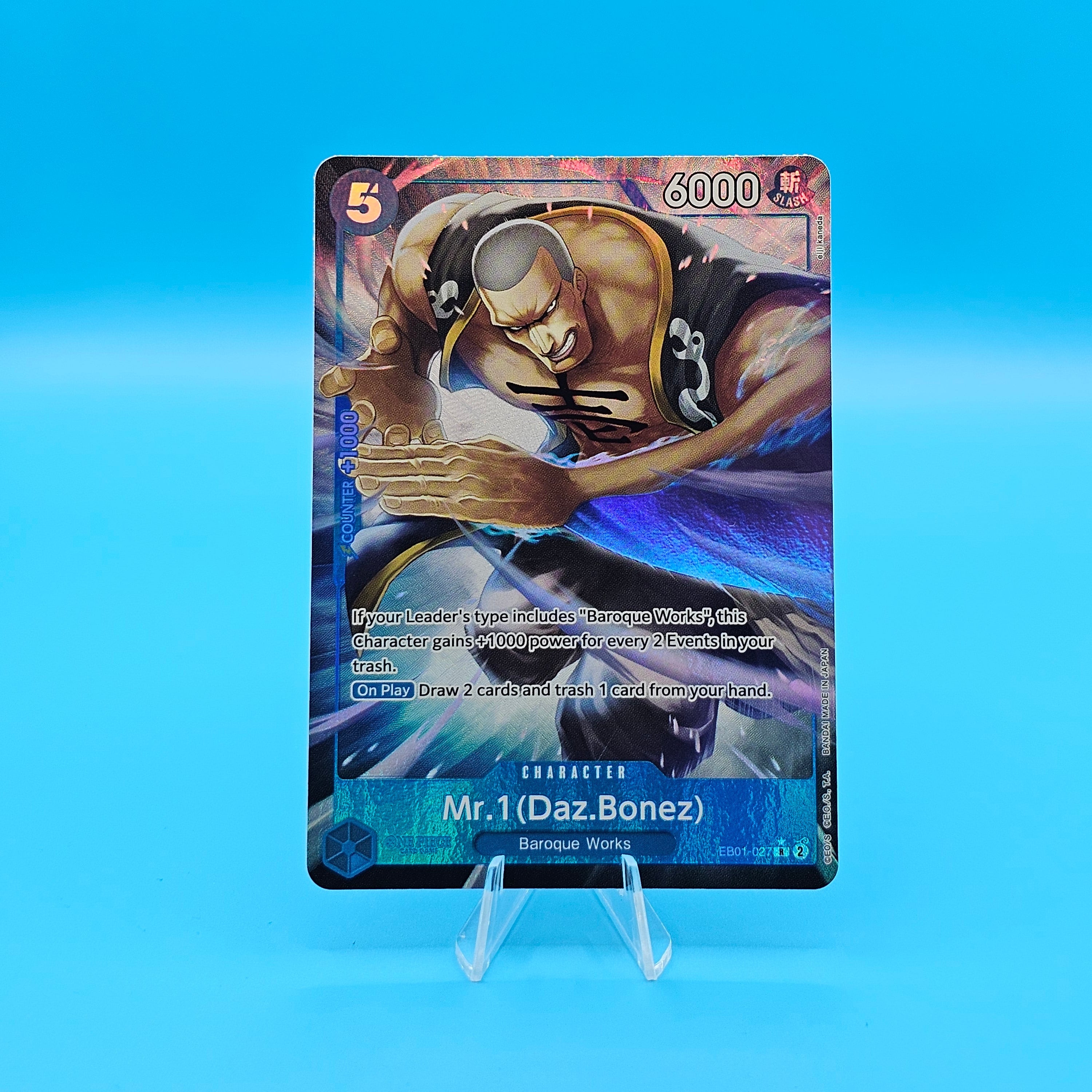 AA - Mr. 1 Daz.Bonez EB01 (Alternate Art) - EN - Raw