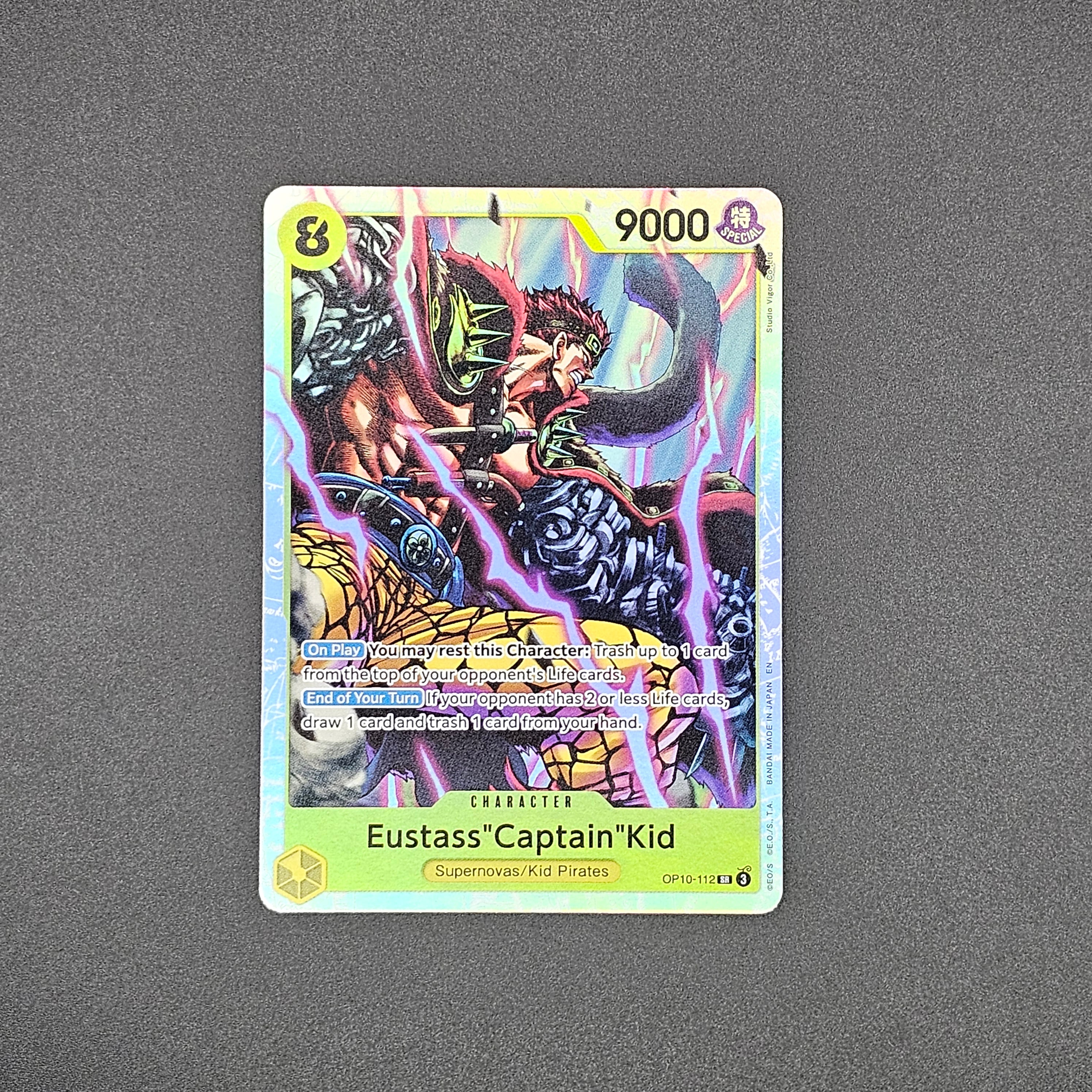 SR - OP10-112 - Eustass"Captain"Kid - EN - Raw