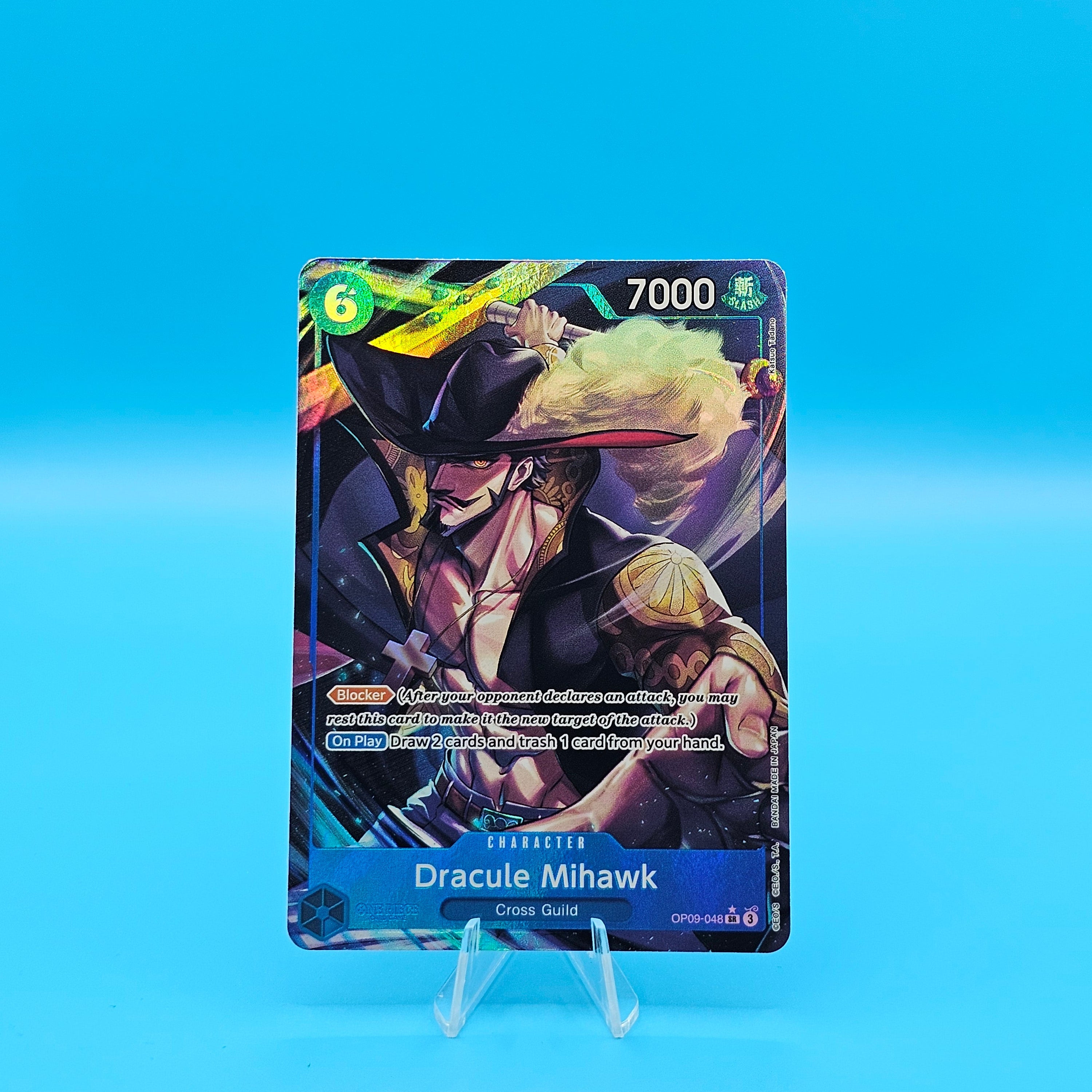 AA - Dracule Mihawk - OP09-048 (Alternate Art) - EN - Raw
