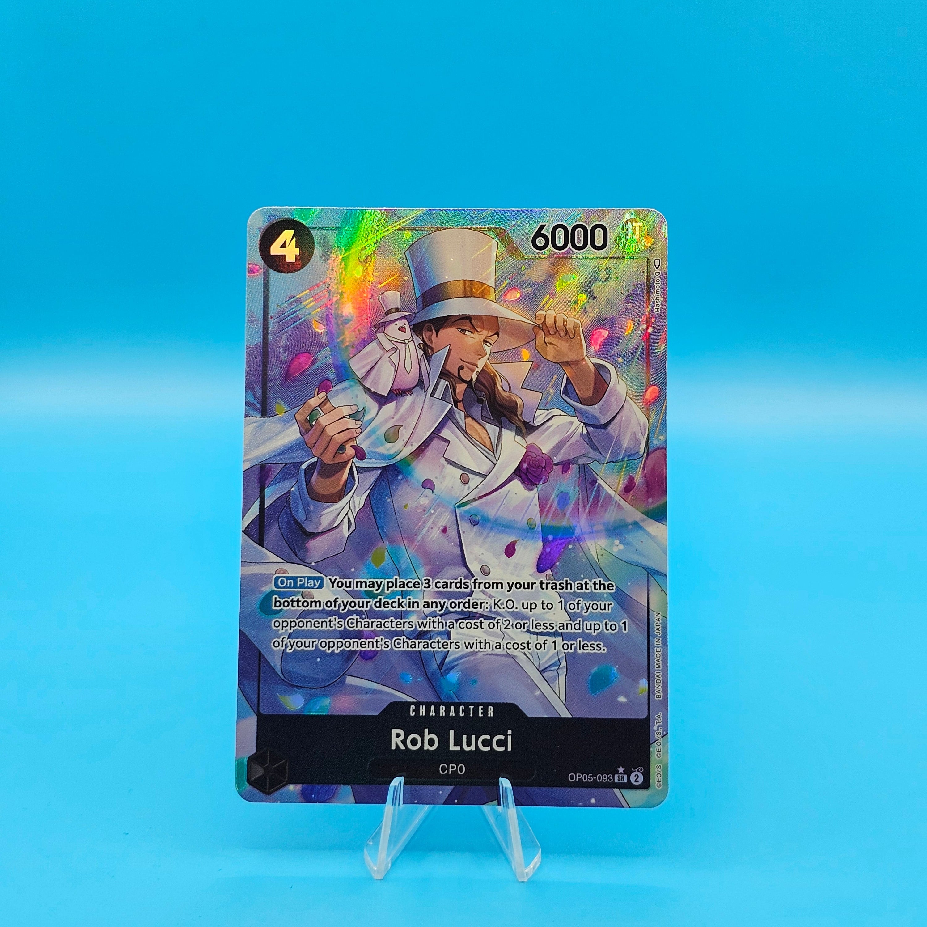 AA - Rob Lucci - OP05-093 (Alternate Art) - EN - Raw