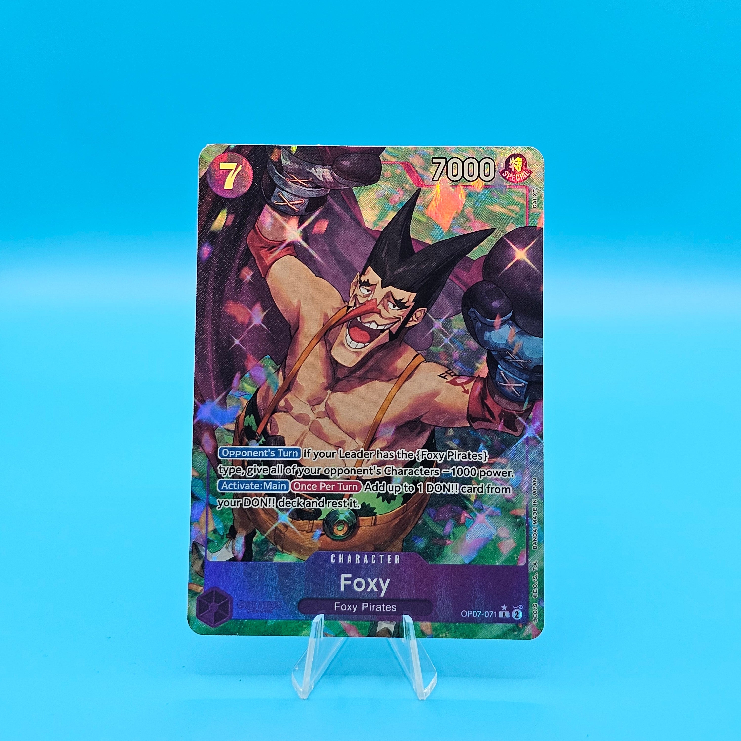 AA - Foxy - OP07-071 (Alternate Art) - EN - Raw