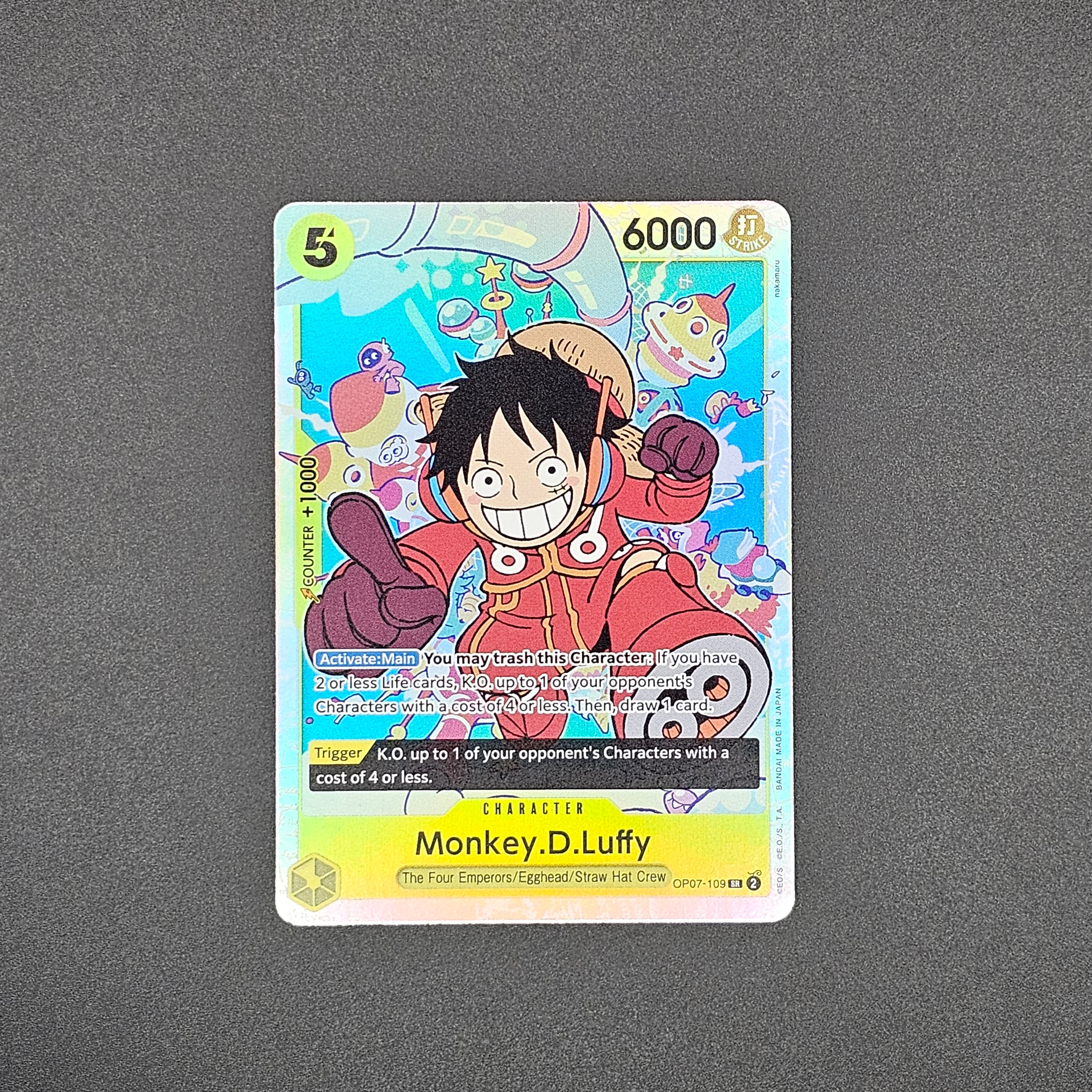 SR - OP07-109 - Monkey.D.Luffy - EN - Raw