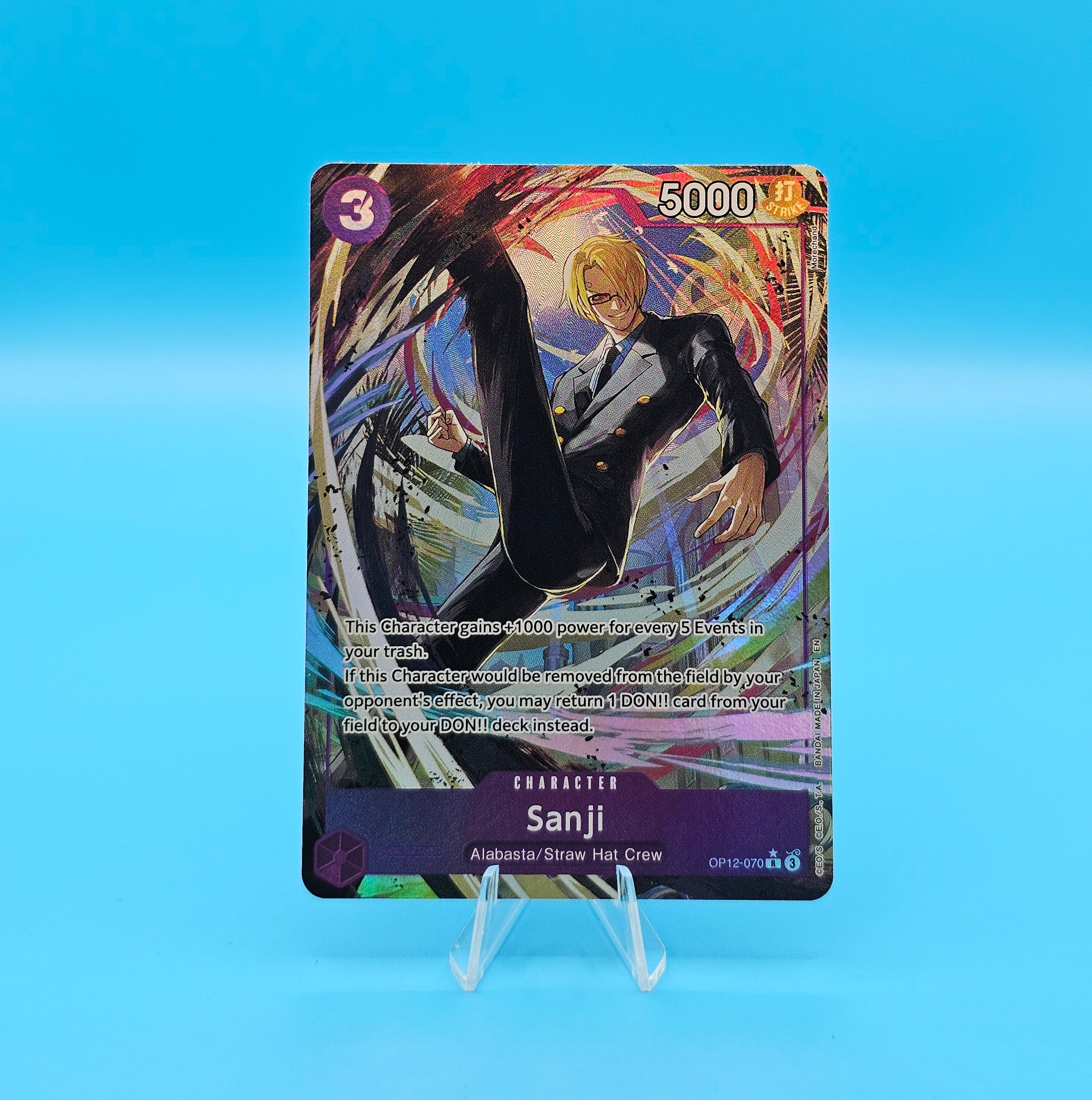 AA - Sanji - OP12-070 (Alternate Art) - EN - Raw