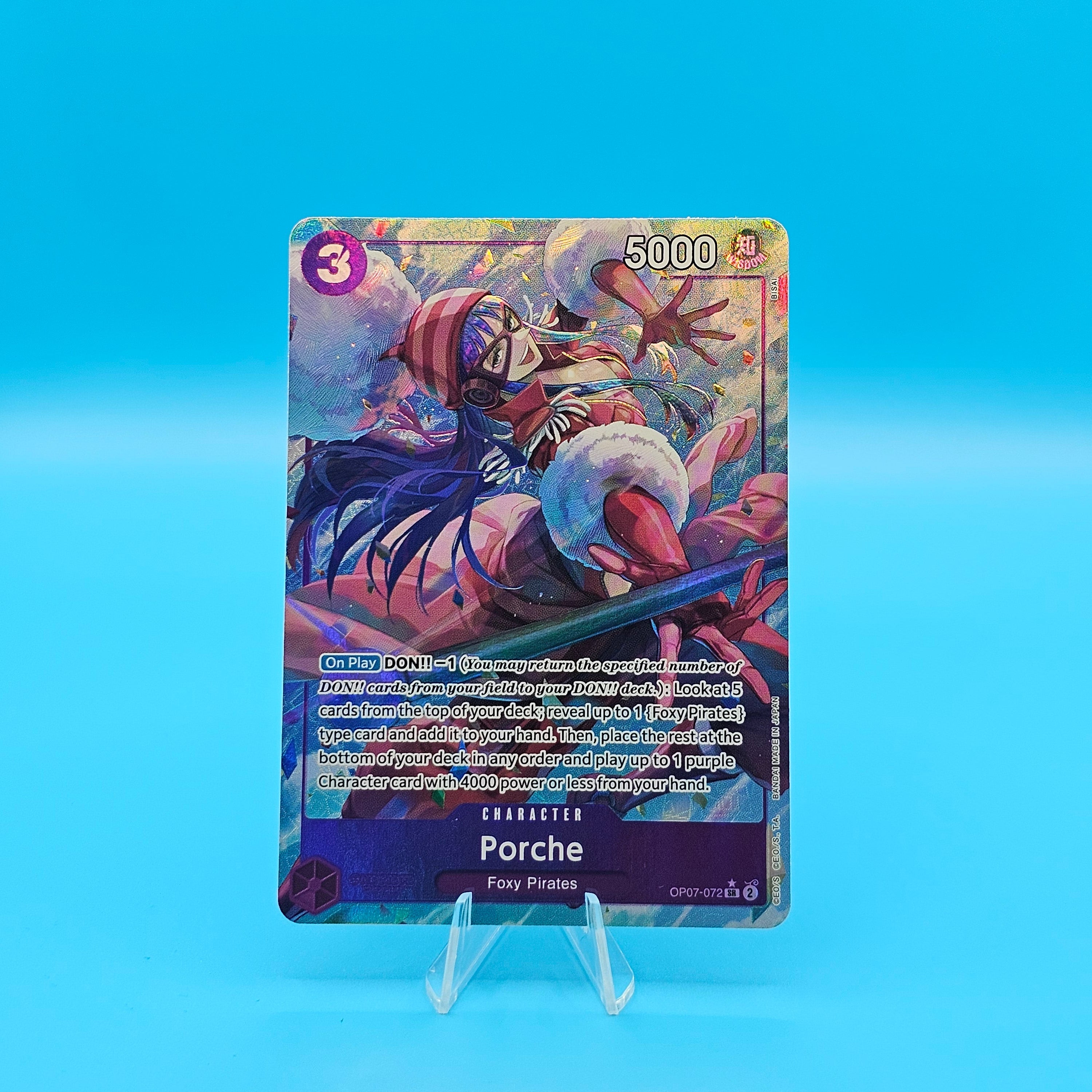 AA - Porche - OP07-072 (Alternate Art) - EN - Raw