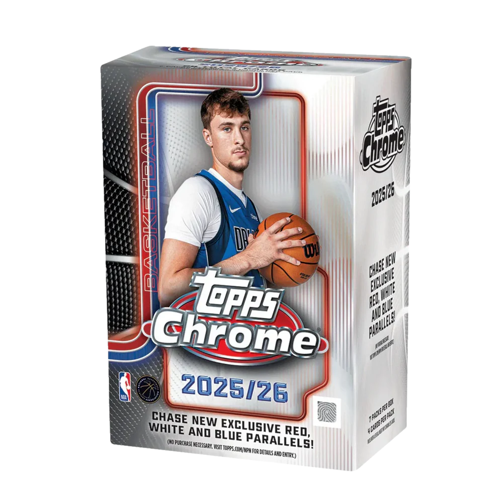 PRE ORDER - Topps Chrome NBA 2025/2026 Value Box